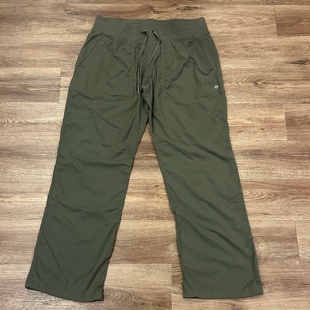 LULULEMON DANCE STUDIO MIDRISE PANTS SIZE 12